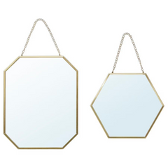 LASSBYN Mirror, Set of 2