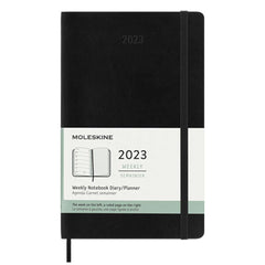 Moleskine 2023 Weekly 12M Planner - Soft Cover - Large