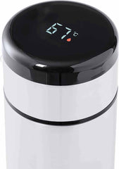 SARGAN - Vacuum Flask with Temperature Lid and Notebook Gift Set