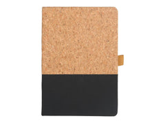 BORSA - eco-neutral A5 Cork Fabric Hard Cover Notebook and Pen Set