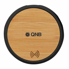 POLIS - @memorii Bamboo Wireless Charger (Anti-microbial)