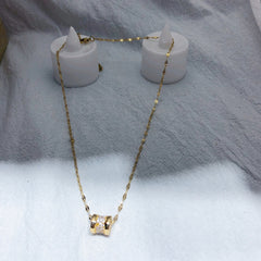 Personalized Gold Plated Stainless Steel Necklaces for Women Jewelry