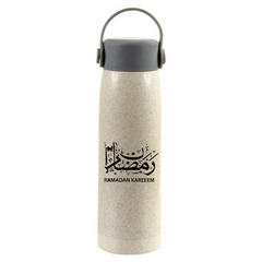 Eco-neutral Wheat Straw Glass Bottle