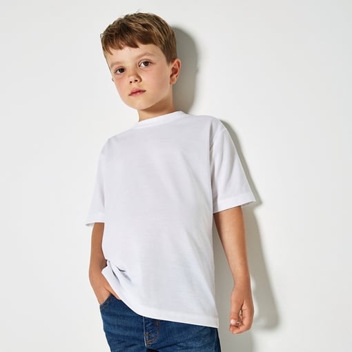 Kids White Round Neck Polyester T-Shirt – Gifto Graphics