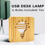 THE WOODTALE Wooden Magic LAMP