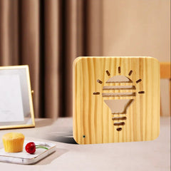 THE WOODTALE Wooden Magic LAMP