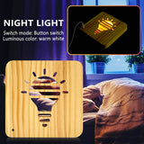 THE WOODTALE Wooden Magic LAMP