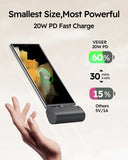 Mini Power Bank 5000mAh built-in Type C Connector PD22.5 Fast charging