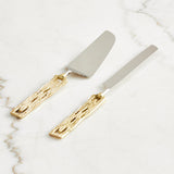 Sama Crust 2-Piece Cake Server Set