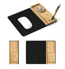 Bamboo Mouse Pad Charger