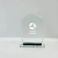 Crystal Shape Award Trophy