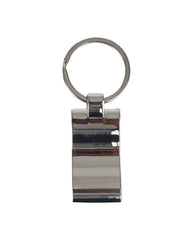 Rectangle Keychain with Black Plate