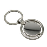 Round Metal Key Chain