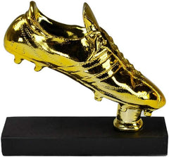 Hot Sell trophy cup Soccer Trophy Resin soccer football golden shoe boot trophy