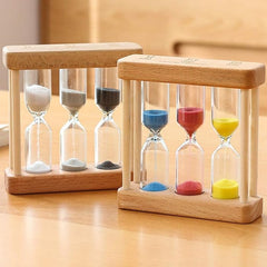 Creative 1/3/5 Minute Wooden Sand Glass Hourglass Timer