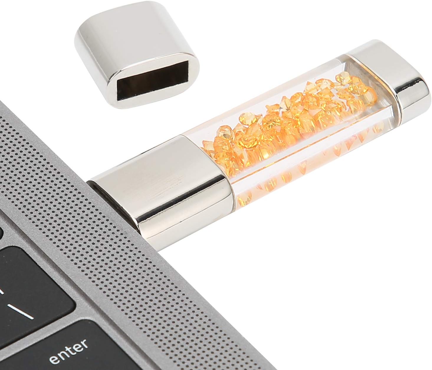USB WITH GLITTER