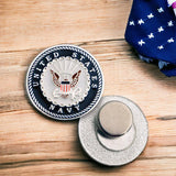 Custom Enamel Lapel Pin With Embossed/Debossed