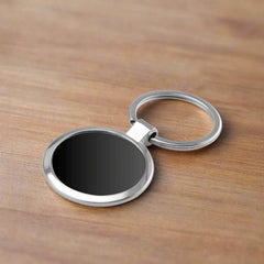 Round Shaped Metal Keychains