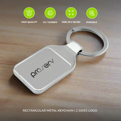 Keychains with 2 Sides Logo