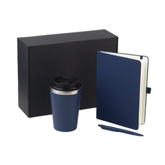 KOKSI - Giftology Set of Double Walled Tumbler, A5 Notebook and Pen