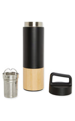 Gaia - Bamboo Bottom Vacuum Bottle