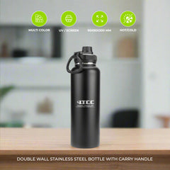 Double Wall Stainless Steel Bottles with Carry Handle