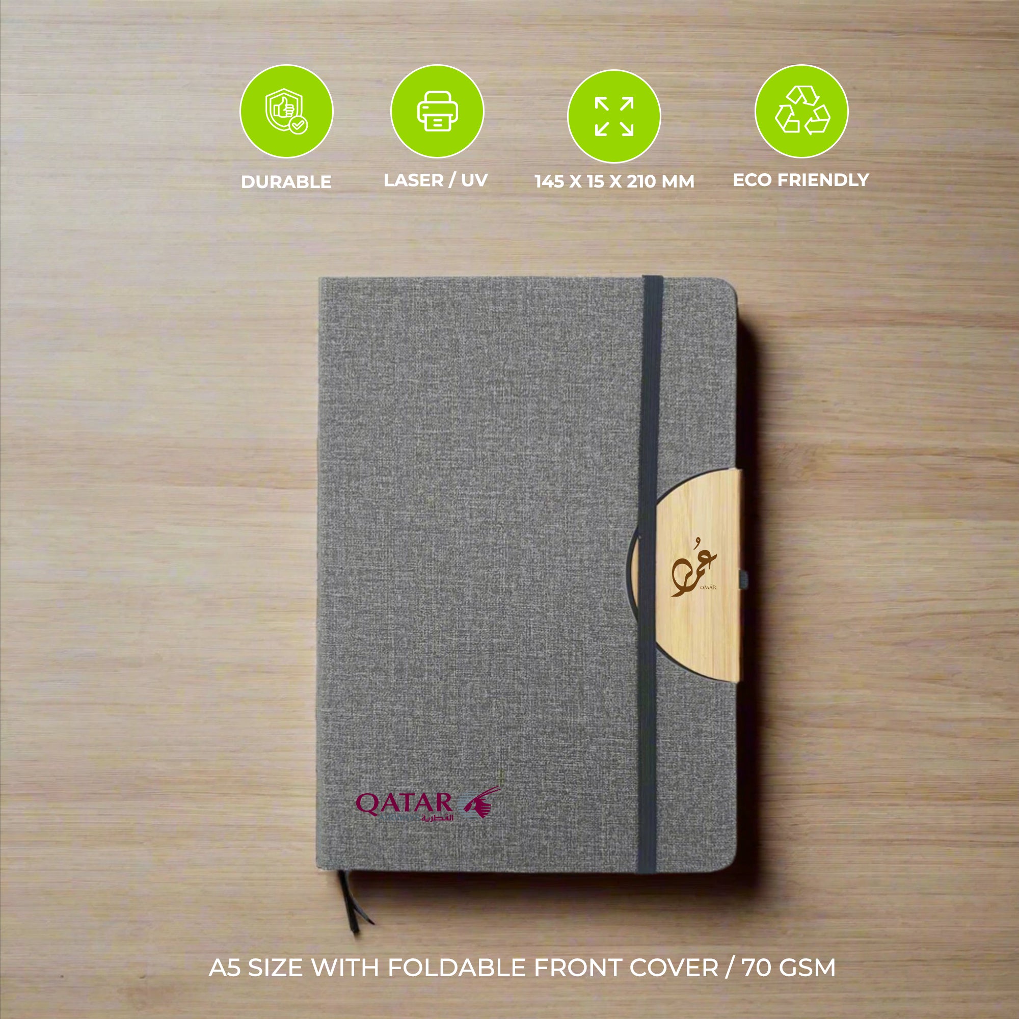 Notebook with Foldable Cover – Gifto Graphics