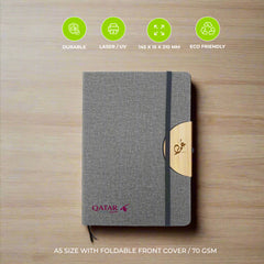 Notebook with Foldable Cover