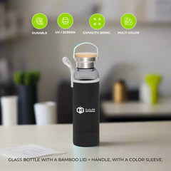 Glass Bottle with Neo Sleeve