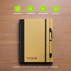 Recycled Notebook with Pen