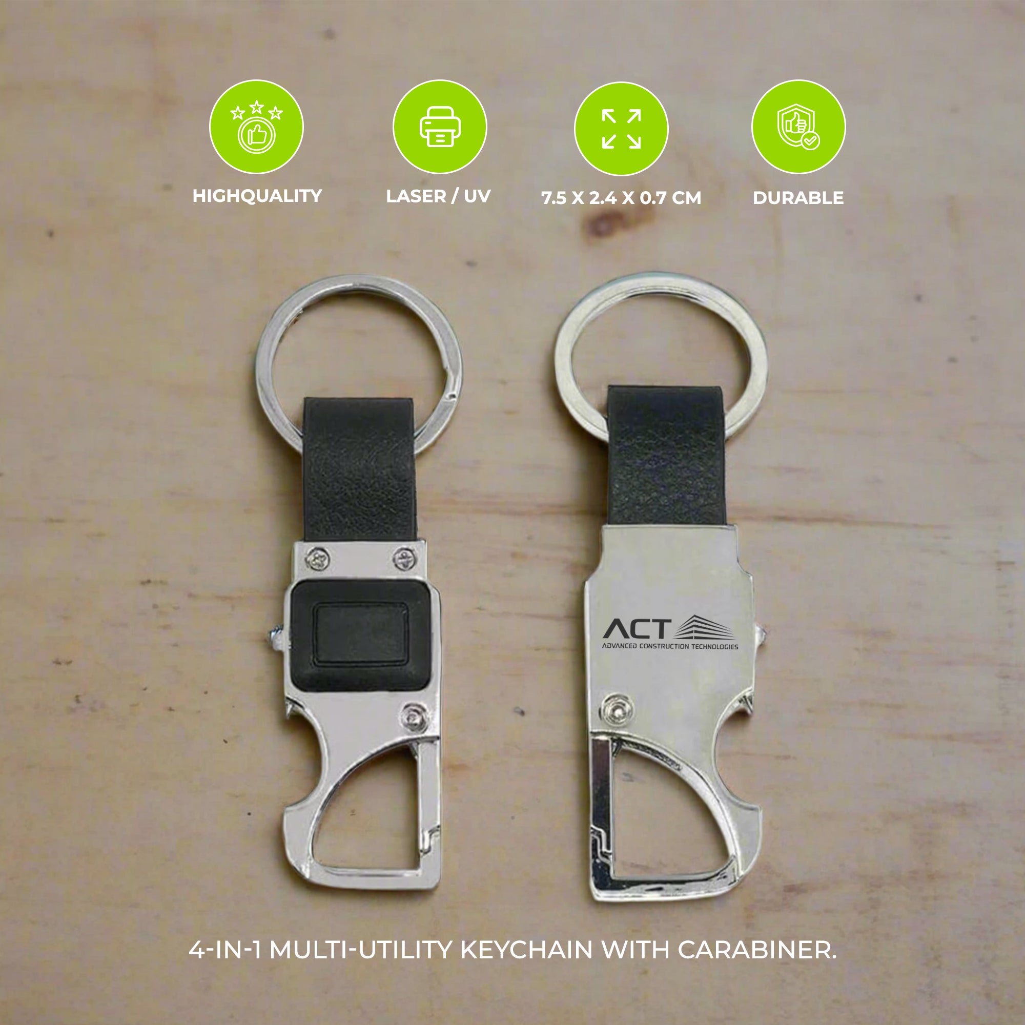 Multi Keychain 4-in-1 Multi-Utility Keychain – Gifto Graphics