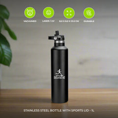 Stainless Steel Bottle with Sports Lid