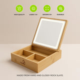 Bamboo Frame Vanity Mirror