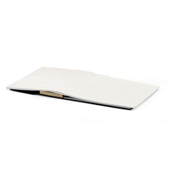 A4 Ruled Desk Notepad with Pen, Ruler and U-clips