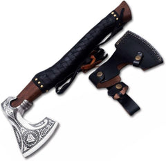 Custo-Carbon Steel Viking Axe