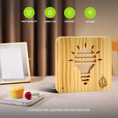 THE WOODTALE Wooden Magic LAMP