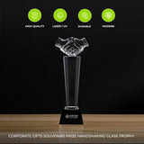 crystal trophy