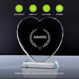 Heart shape crystal