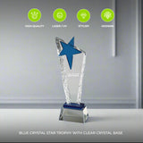 Star crystal  trophy