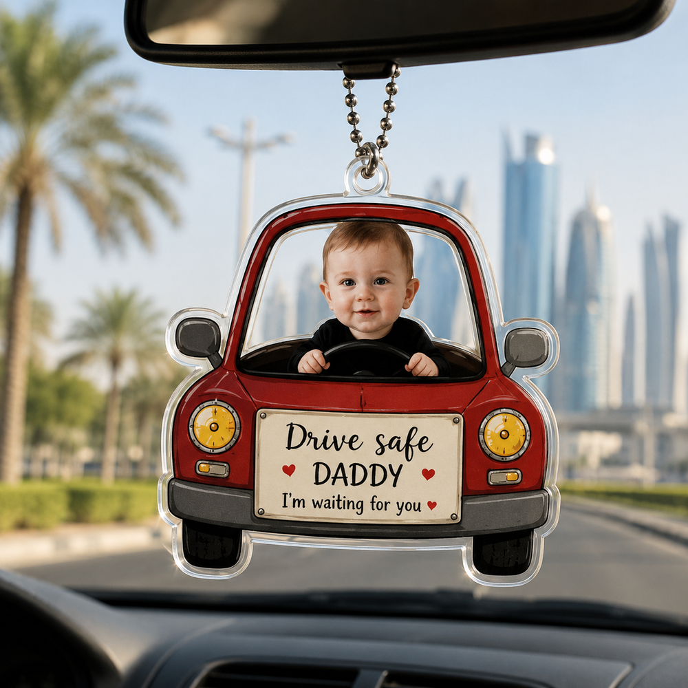 Baby Photo Car Charm