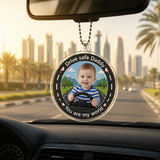 Baby Photo Car Charm