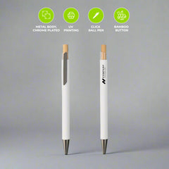 Keen - Ball Pen with Bamboo Button