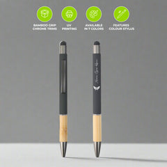 Opus - Ball Pen with Bamboo Grip