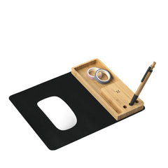 Bamboo Mouse Pad Charger