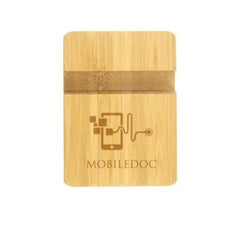 Bamboo Phone Stands with Two Different Slots
