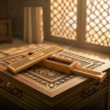 Wooden Incense Burner Holder with Drawer Includes 10 Pcs Oud Sticks