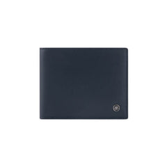 CROSS Soft Grain Leather Two-Tone 8CC Bifold Wallet - Black/Mocha