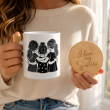 Ceramic Coffee Mugs with Bamboo Handle