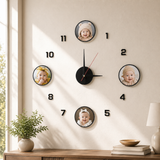 Acrylic Frameless Wall Clock Sticker