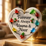 Heart-shaped Acrylic Wall Hanging
